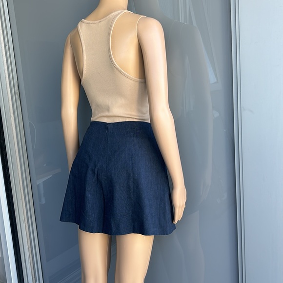 BCBG MaxAzria Navy Blue Skort - Picture 3 of 11